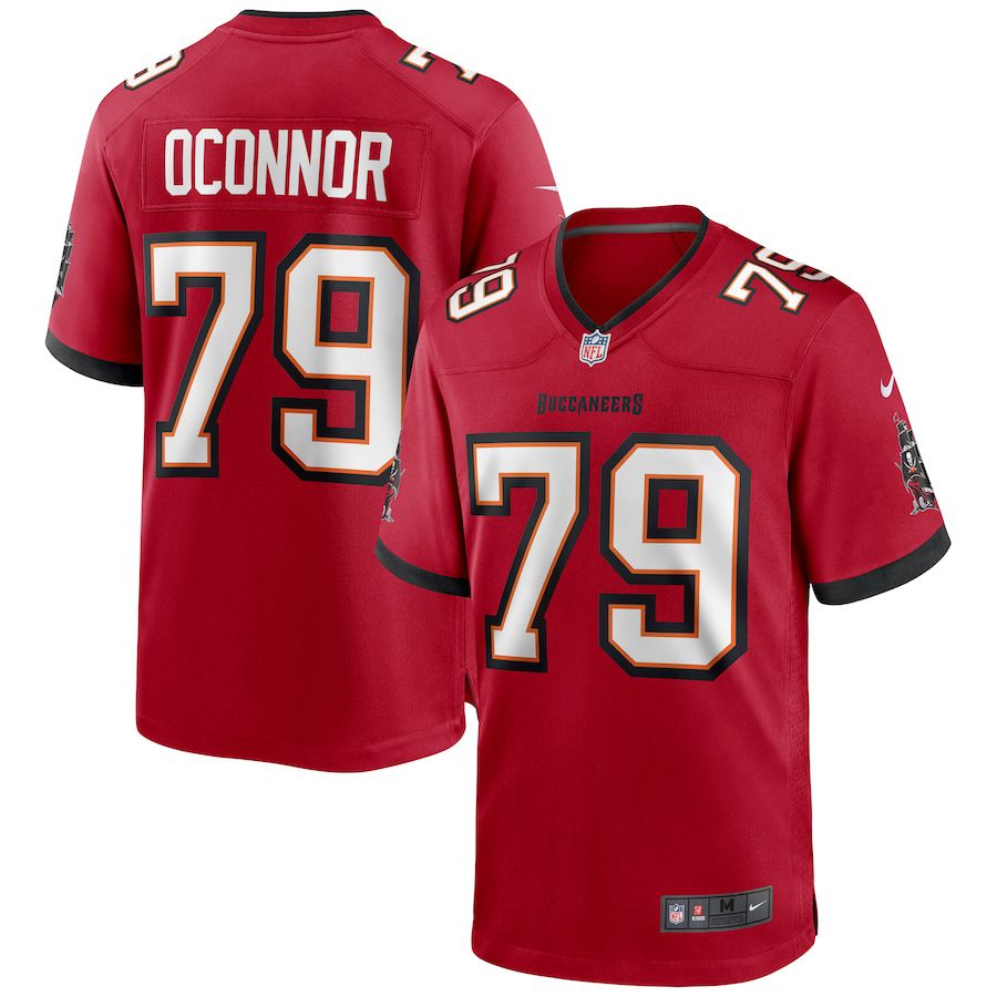 Men Tampa Bay Buccaneers 79 Patrick OConnor Nike Red Game NFL Jersey